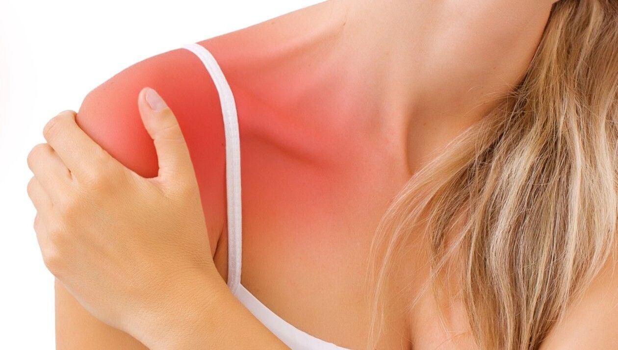 shoulder joint pain caused by joint